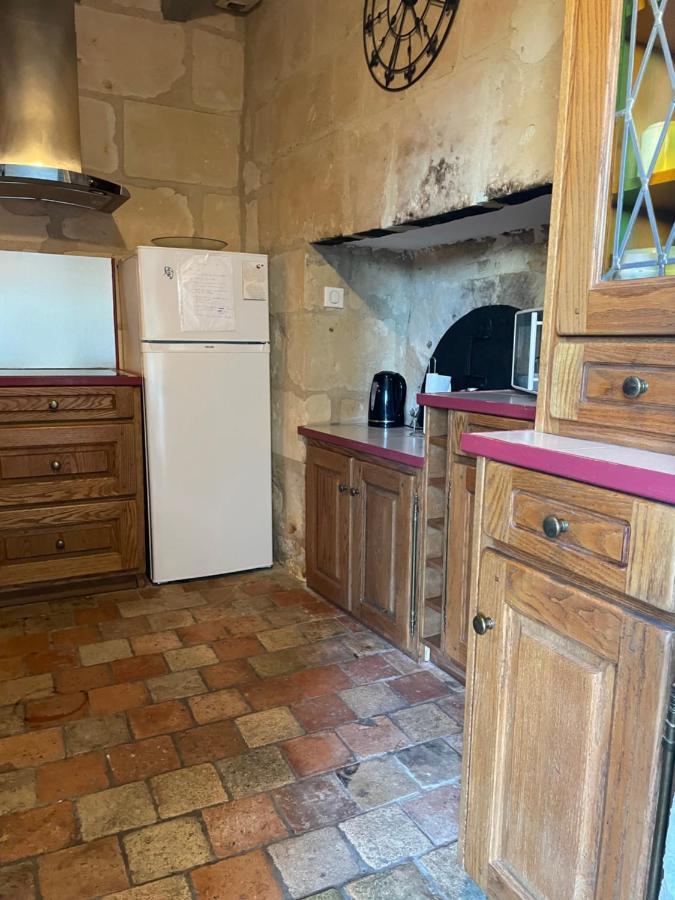 L'Escale Troglo Au Bord De La Loire Villa Souzay-Champigny Eksteriør bilde