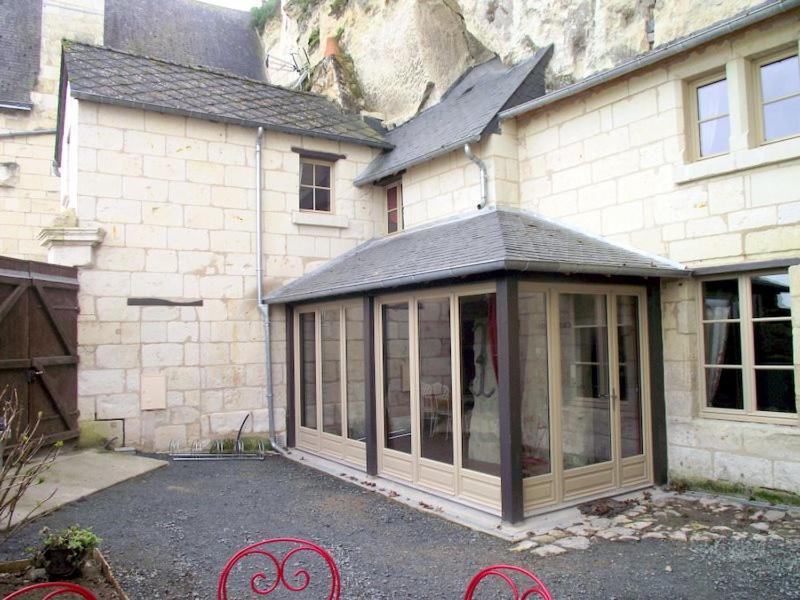 L'Escale Troglo Au Bord De La Loire Villa Souzay-Champigny Eksteriør bilde